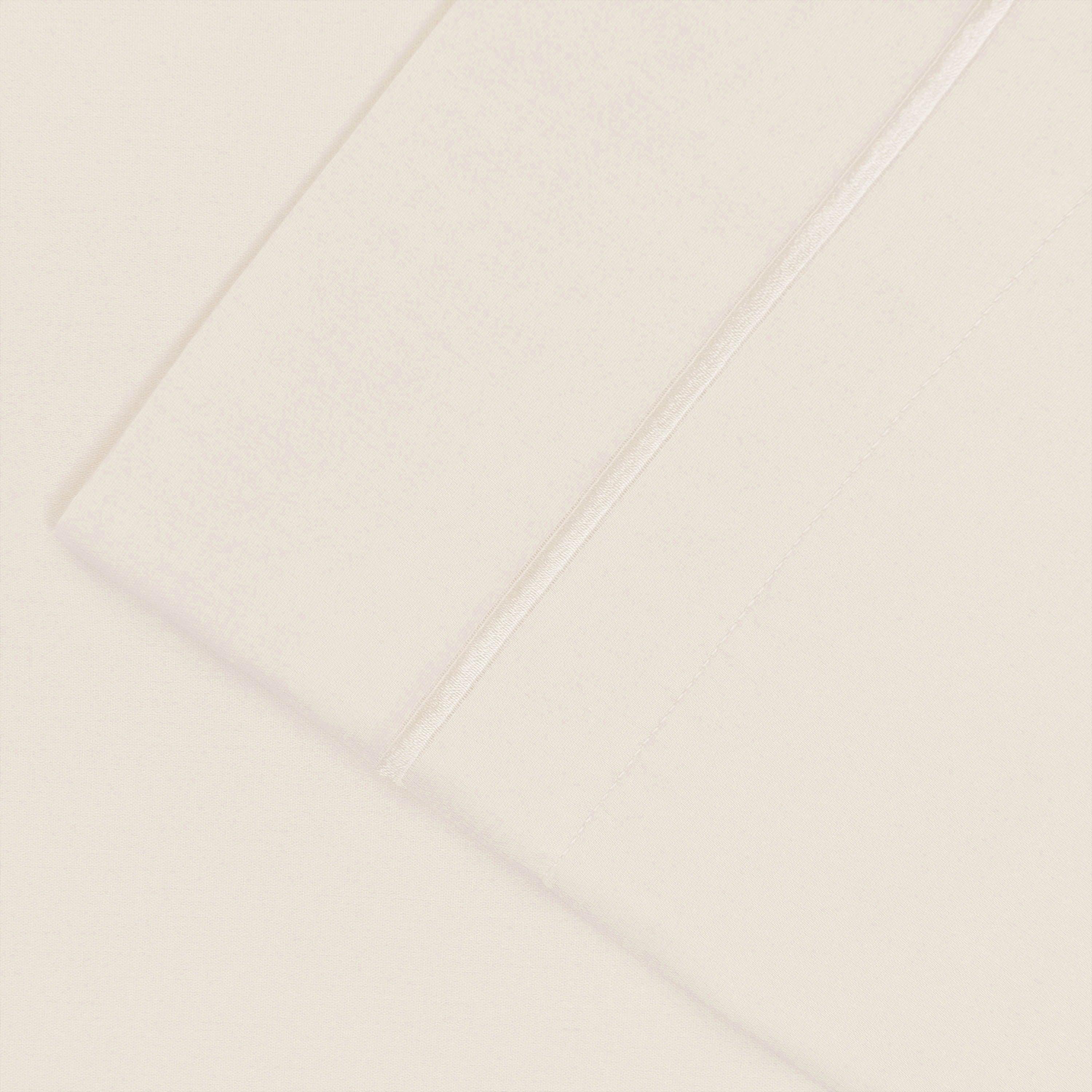 1500 Thread Count Ultra Soft Cotton Marrow Stitch Solid Pillowcase Set