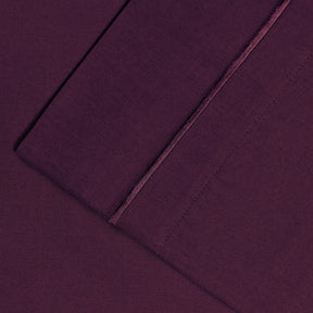 1500 Thread Count Ultra Soft Cotton Marrow Stitch Solid Pillowcase Set