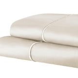 1500 Thread Count Ultra Soft Cotton Marrow Stitch Solid Pillowcase Set