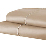 1500 Thread Count Ultra Soft Cotton Marrow Stitch Solid Pillowcase Set