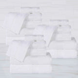Rayon from Bamboo Cotton Blend Luxury Assorted 18 Piece Towel Set