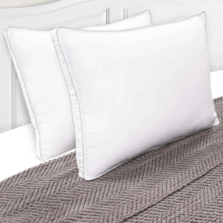 Superior Down Alternative Pillows Gusset Solid Pillow Set of 2 Or 4