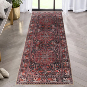 Copley Bohemian Oriental Medallion Wildlife Indoor Area Rug Or Runner