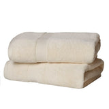 Egyptian Cotton Bath Towels Plush Absorbent Set of 2 Madison