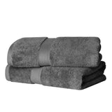 Madison Egyptian Cotton Plush Thick Absorbent Bath Towel Set of 2