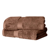 Madison Egyptian Cotton Plush Thick Absorbent Bath Towel Set of 2