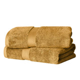 Egyptian Cotton Bath Towels Plush Absorbent Set of 2 Madison