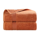 2-Piece Egyptian Cotton Plush Bath Towel Set - Heritage