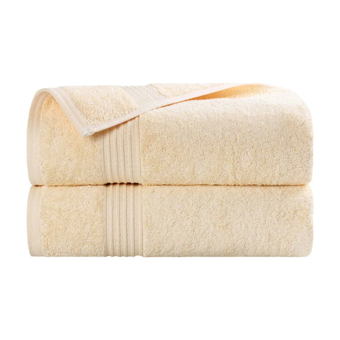 2-Piece Egyptian Cotton Plush Bath Towel Set - Heritage