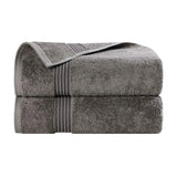 2-Piece Egyptian Cotton Plush Bath Towel Set - Heritage