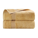 2-Piece Egyptian Cotton Plush Bath Towel Set - Heritage
