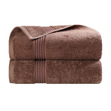 2-Piece Egyptian Cotton Plush Bath Towel Set - Heritage