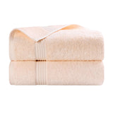 2-Piece Egyptian Cotton Plush Bath Towel Set - Heritage
