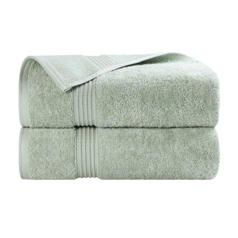 2-Piece Egyptian Cotton Plush Bath Towel Set - Heritage