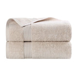 2-Piece Egyptian Cotton Plush Bath Towel Set - Heritage