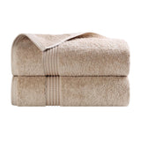 2-Piece Egyptian Cotton Plush Bath Towel Set - Heritage