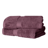 Egyptian Cotton Bath Towels Plush Absorbent Set of 2 Madison