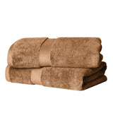 Egyptian Cotton Bath Towels Plush Absorbent Set of 2 Madison