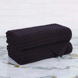 Soho Cotton Ribbed Towel Set 2 Piece