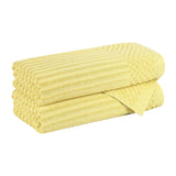Soho Cotton Ribbed Towel Set 2 Piece