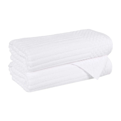 Soho Cotton Ribbed Towel Set 2 Piece