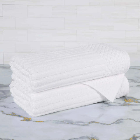 Soho Cotton Ribbed Towel Set 2 Piece