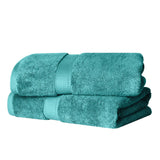 Egyptian Cotton Bath Towels Plush Absorbent Set of 2 Madison