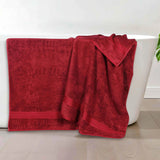 Rayon from Bamboo Cotton Blend Bath Towel Set of 2