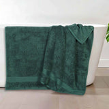 Rayon from Bamboo Cotton Blend Bath Towel Set of 2