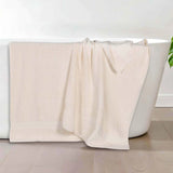 Rayon from Bamboo Cotton Blend Bath Towel Set of 2