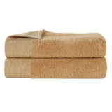 Rayon from Bamboo Eco-Friendly Fluffy Soft Solid Bath Sheet Set of 2