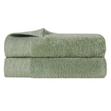 Rayon from Bamboo Eco-Friendly Fluffy Soft Solid Bath Sheet Set of 2