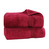 Heritage Egyptian Cotton Plush Thick Absorbent Bath Sheet Set of 2