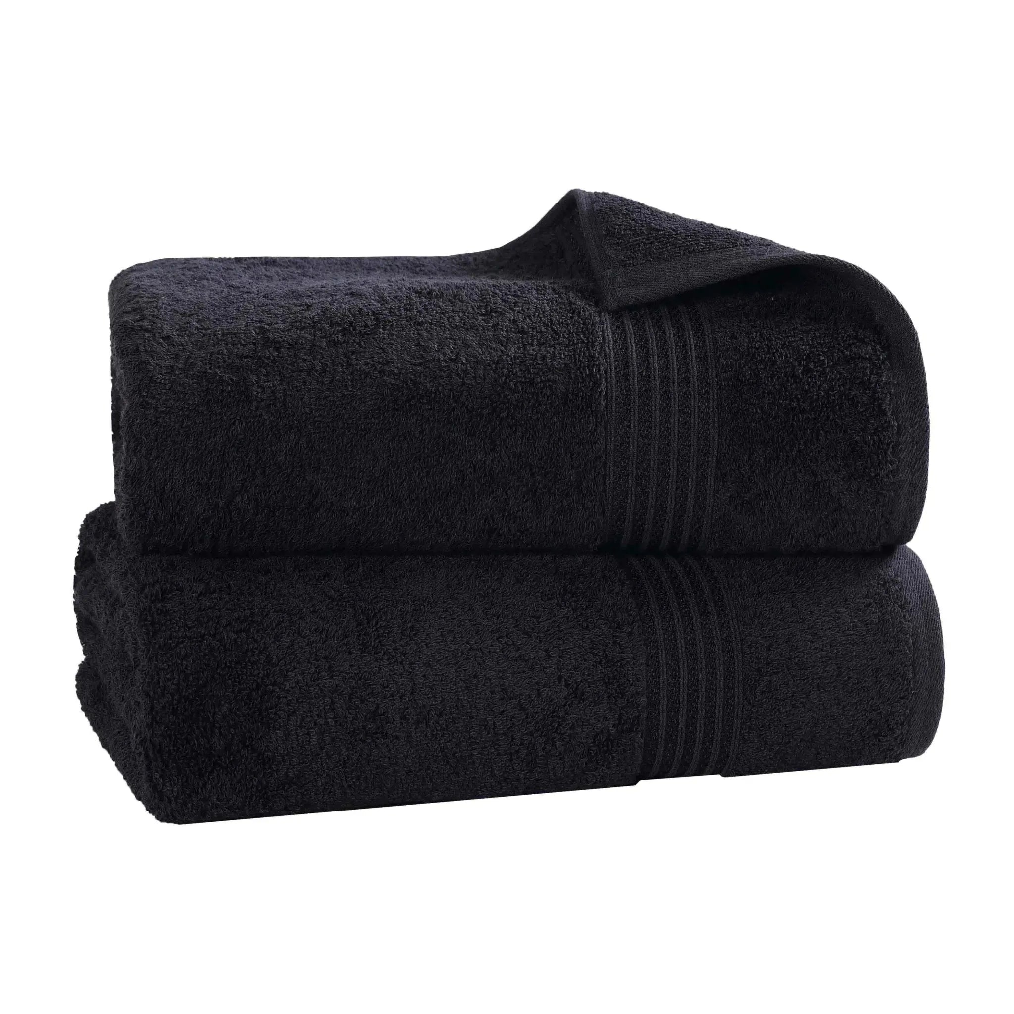 Heritage Egyptian Cotton Plush Thick Absorbent Bath Sheet Set of 2
