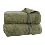 Heritage Egyptian Cotton Plush Thick Absorbent Bath Sheet Set of 2