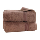 Heritage Egyptian Cotton Plush Thick Absorbent Bath Sheet Set of 2