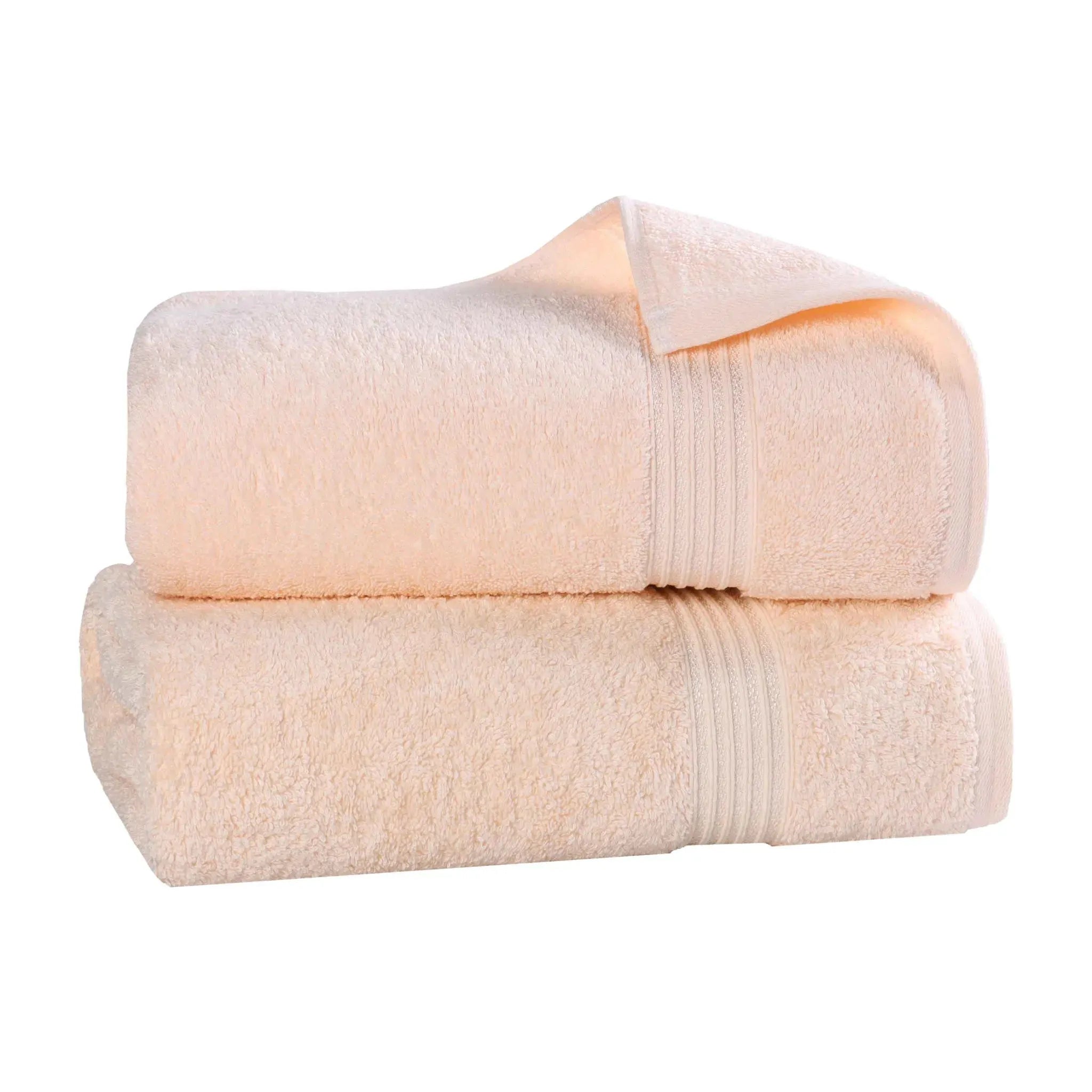 Heritage Egyptian Cotton Plush Thick Absorbent Bath Sheet Set of 2