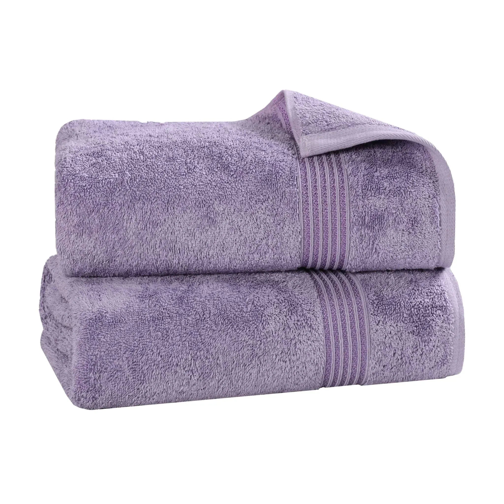 Heritage Egyptian Cotton Plush Thick Absorbent Bath Sheet Set of 2