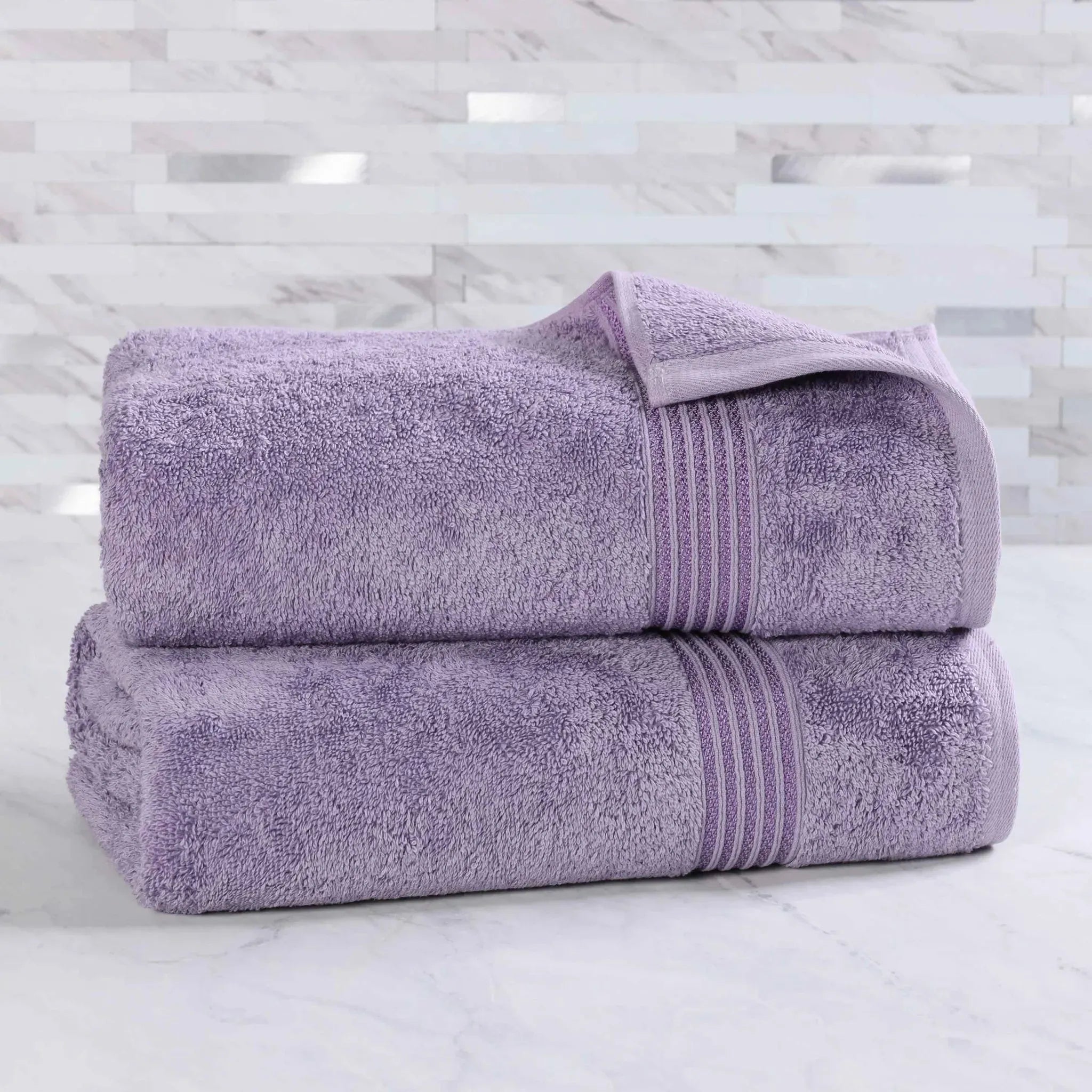Heritage Egyptian Cotton Plush Thick Absorbent Bath Sheet Set of 2