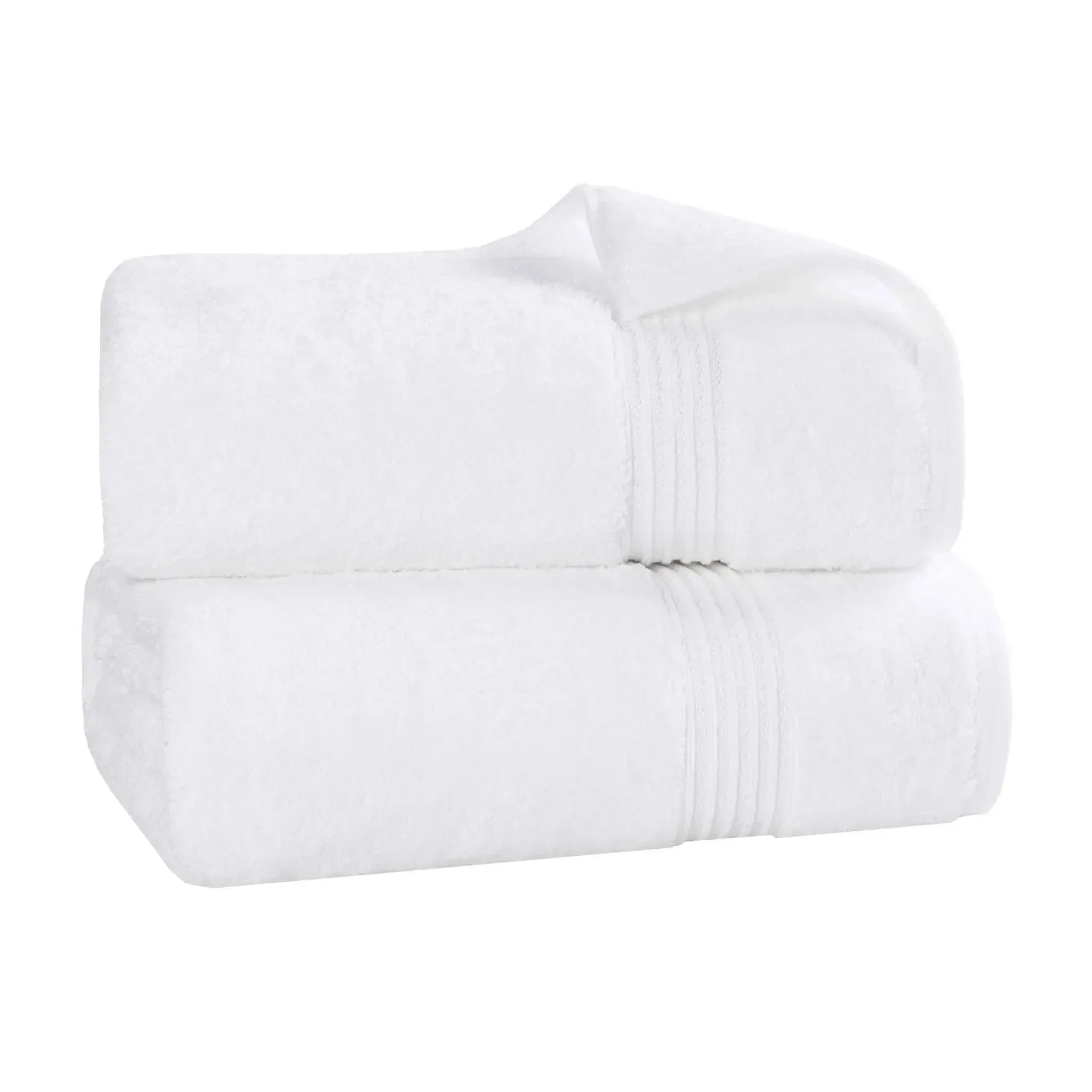Heritage Egyptian Cotton Plush Thick Absorbent Bath Sheet Set of 2