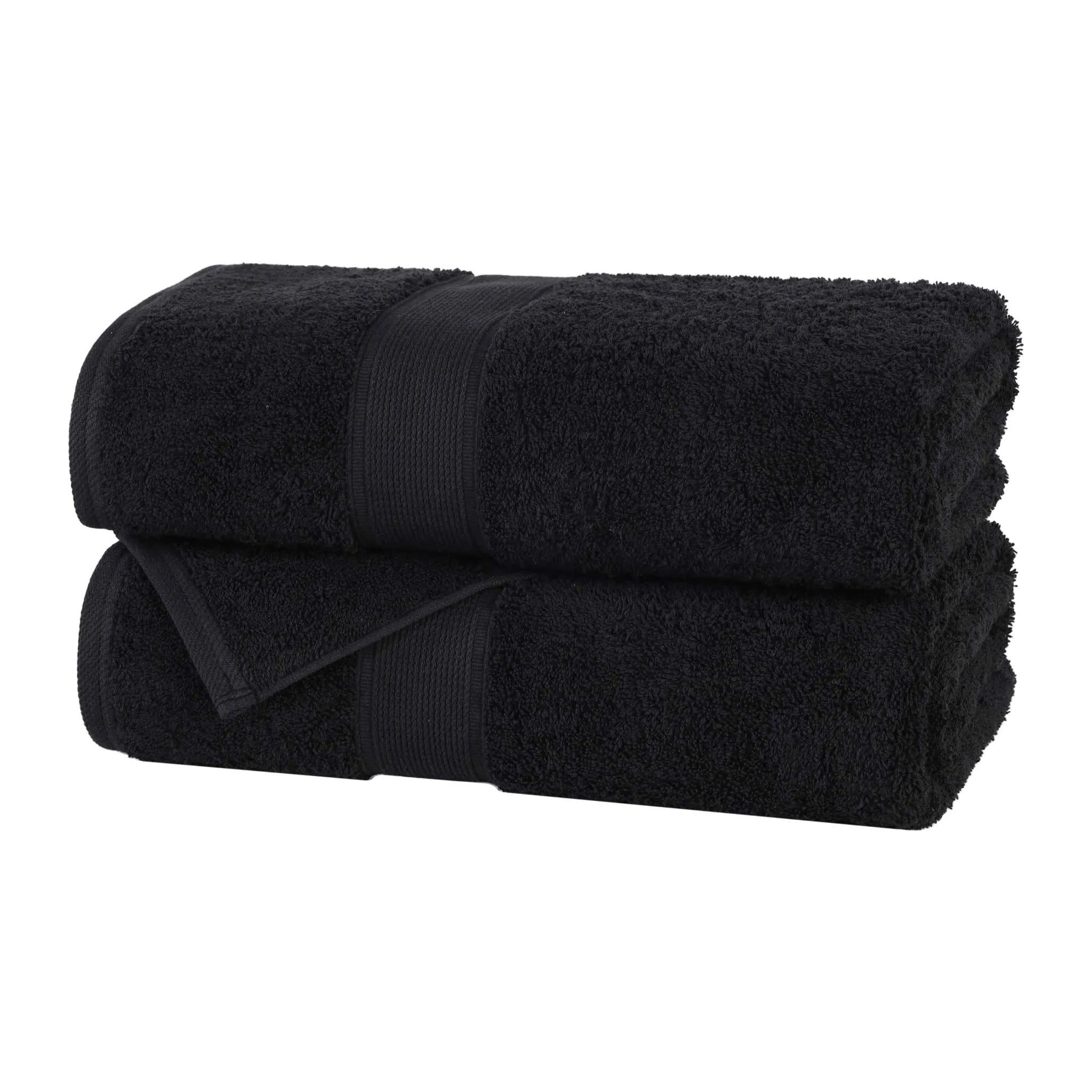 Oregon Organic Cotton Medium Weight Solid Bath Sheet, Set of 2