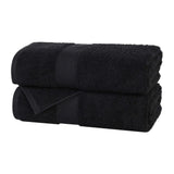 Oregon Organic Cotton Medium Weight Solid Bath Sheet, Set of 2
