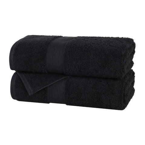Oregon Organic Cotton Medium Weight Solid Bath Sheet, Set of 2