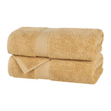 Oregon Organic Cotton Medium Weight Solid Bath Sheet, Set of 2