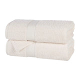 Oregon Organic Cotton Medium Weight Solid Bath Sheet, Set of 2