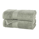 Oregon Organic Cotton Medium Weight Solid Bath Sheet, Set of 2
