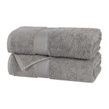 Oregon Organic Cotton Medium Weight Solid Bath Sheet, Set of 2