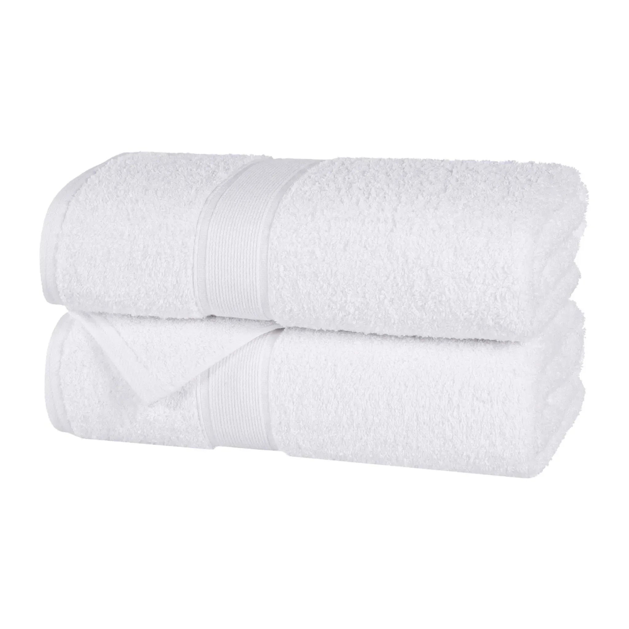 Oregon Organic Cotton Medium Weight Solid Bath Sheet, Set of 2