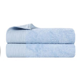 Rayon from Bamboo Eco-Friendly Fluffy Soft Solid Bath Sheet Set of 2