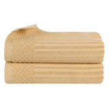 Soho Ribbed Cotton Absorbent 2 Piece Bath Sheet Towel Set